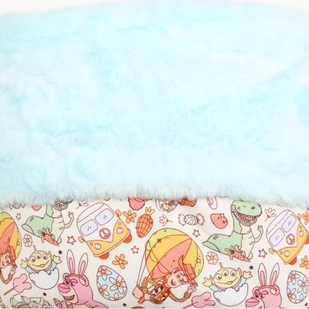 Little Snuggles Charlie’s Project Toy Story Springtime Toys Bamboo Minky Blanket